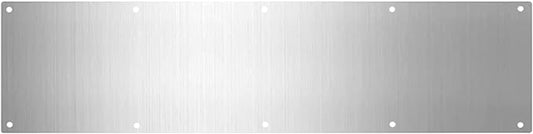 Durable 8 x 30-inch kick plate with a US28 brushed finish, built to shield the lower portion of doors from impact and foot traffic. Ideal for maintaining a clean and professional door appearance in high-use environments.